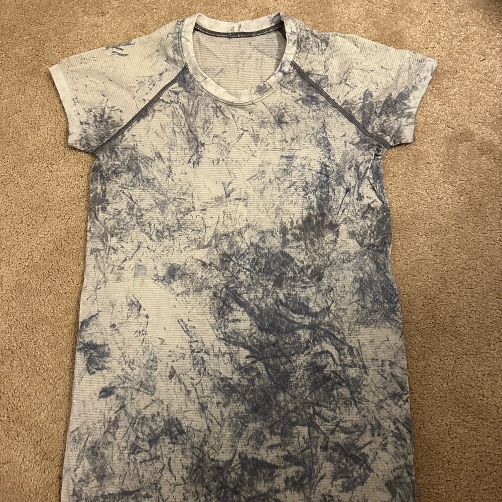 lululemon marble swiftly tech | size 4